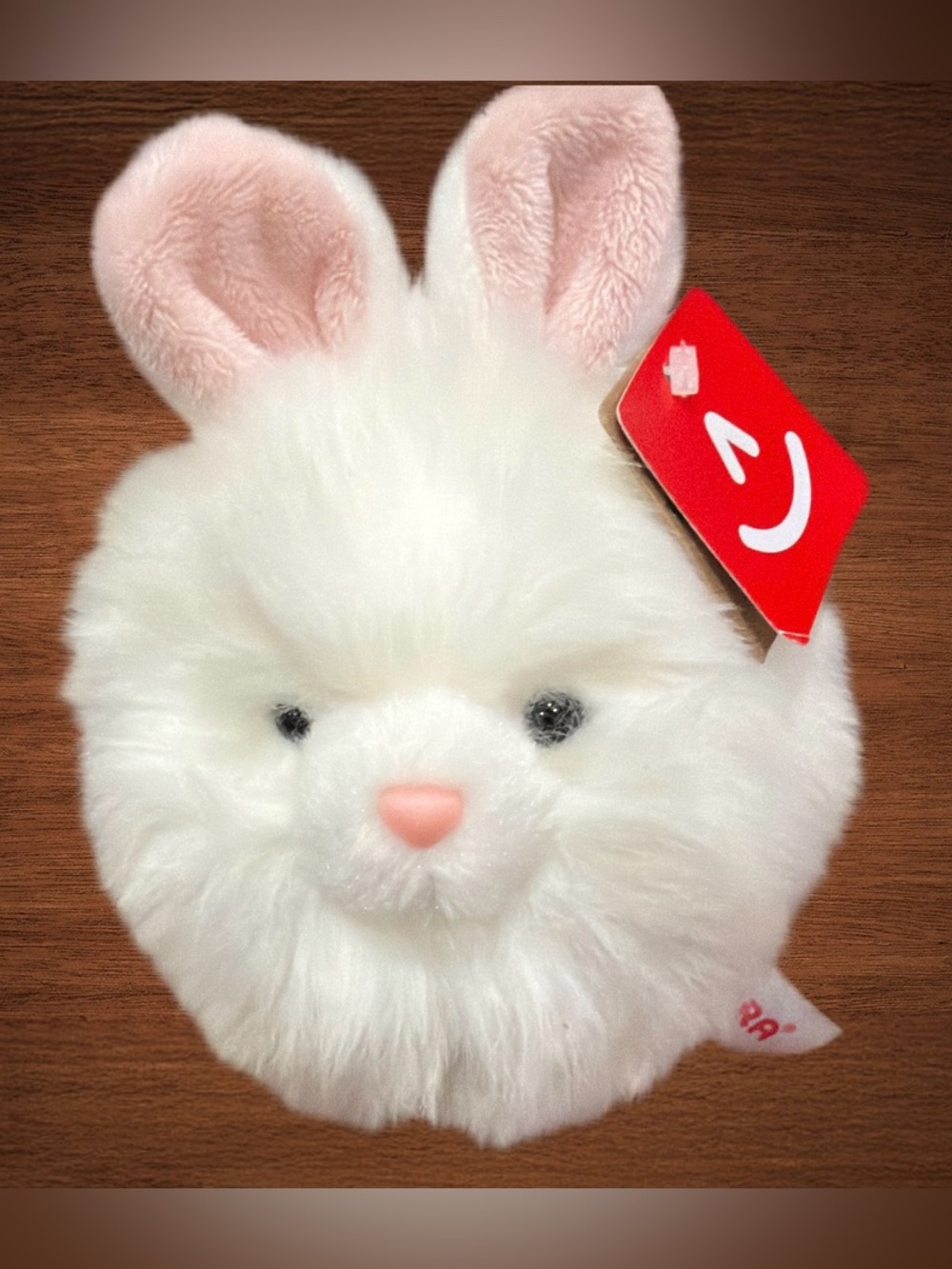 AURORA WORLD BUNNY PUFF PLUSH ECO FRIENDLY   6” STUFFED ANIMAL
